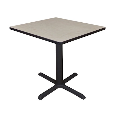 Cain Square Tables > Breakroom Tables > Cain Square & Round Tables, Wood, Metal Top, Maple TB3030PL